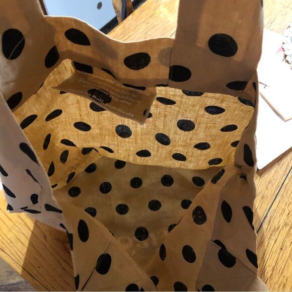 Faithful The Brand Tote Bag La Saison Polka Dot Handmade - Picture 15 of 15